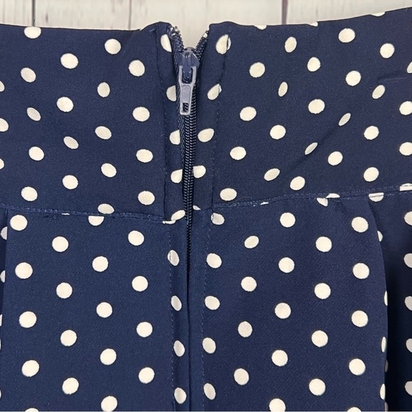 ModCloth | polka dot circle belted skirt - Picture 7 of 10